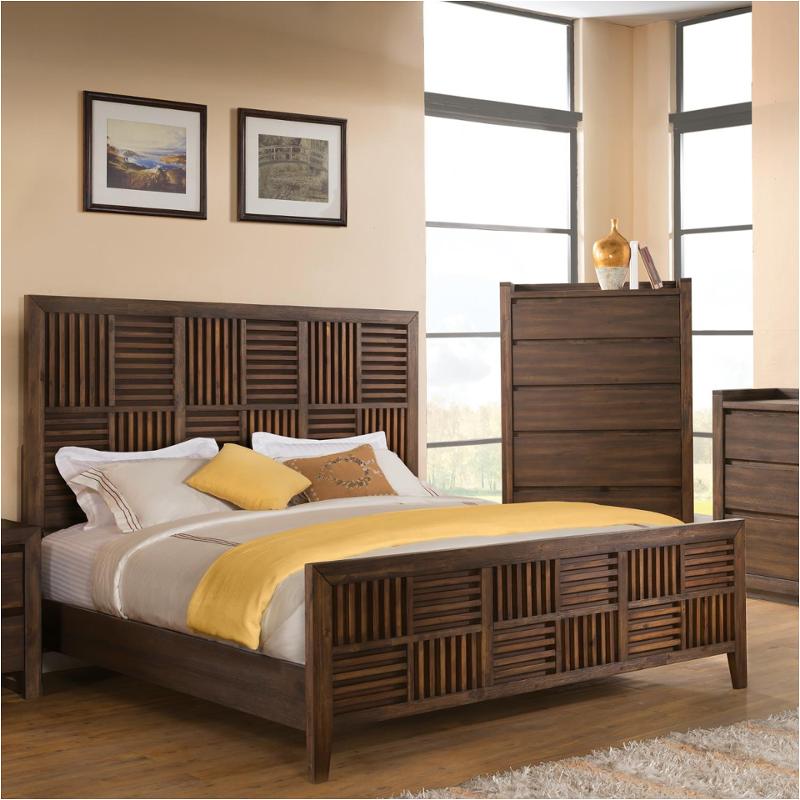 15376 Riverside Furniture Modern Gatherings Bedroom Furniture Bed