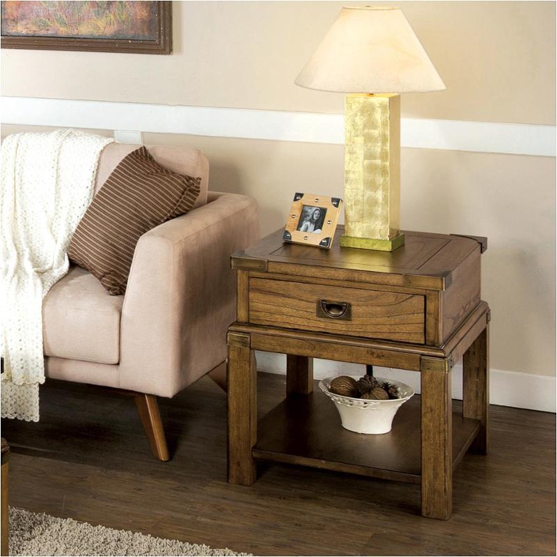 16109 Riverside Furniture Falls Creek Living Room Furniture End Table