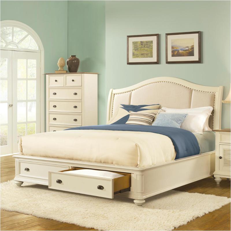 32571 Riverside Furniture Coventry Two Tone Bedroom Furniture Bed