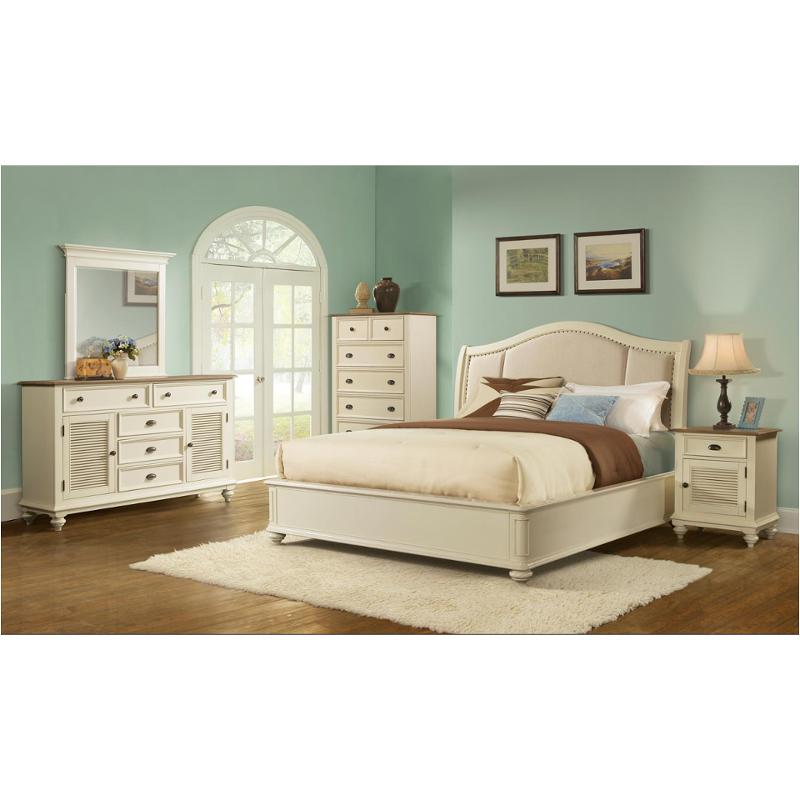 32588 Riverside Furniture Coventry Two Tone Bed