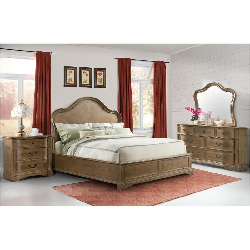 24680 Riverside Furniture Verona-light Sienna Bedroom Furniture Bed