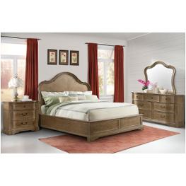 24680-ck Riverside Furniture Verona-light Sienna Bedroom Furniture Bed