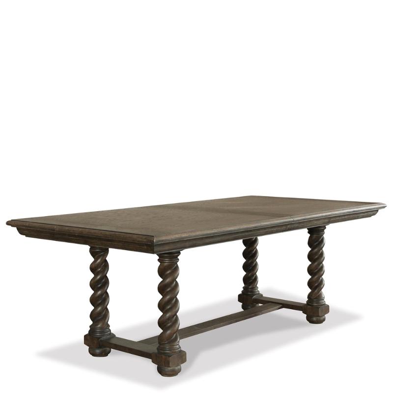 42350 Riverside Furniture Cassidy Trestle Dining Table To