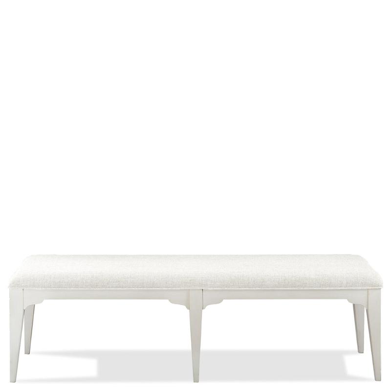 Riverside Furniture Myra Uph Dining Bench - Thumbnail 2