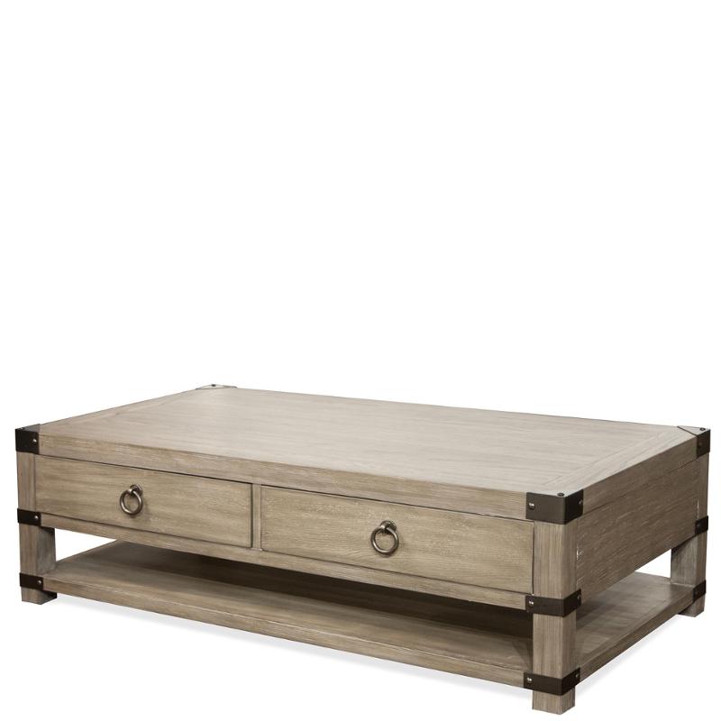59403 Riverside Furniture Myra Living Room Caster Tail Table