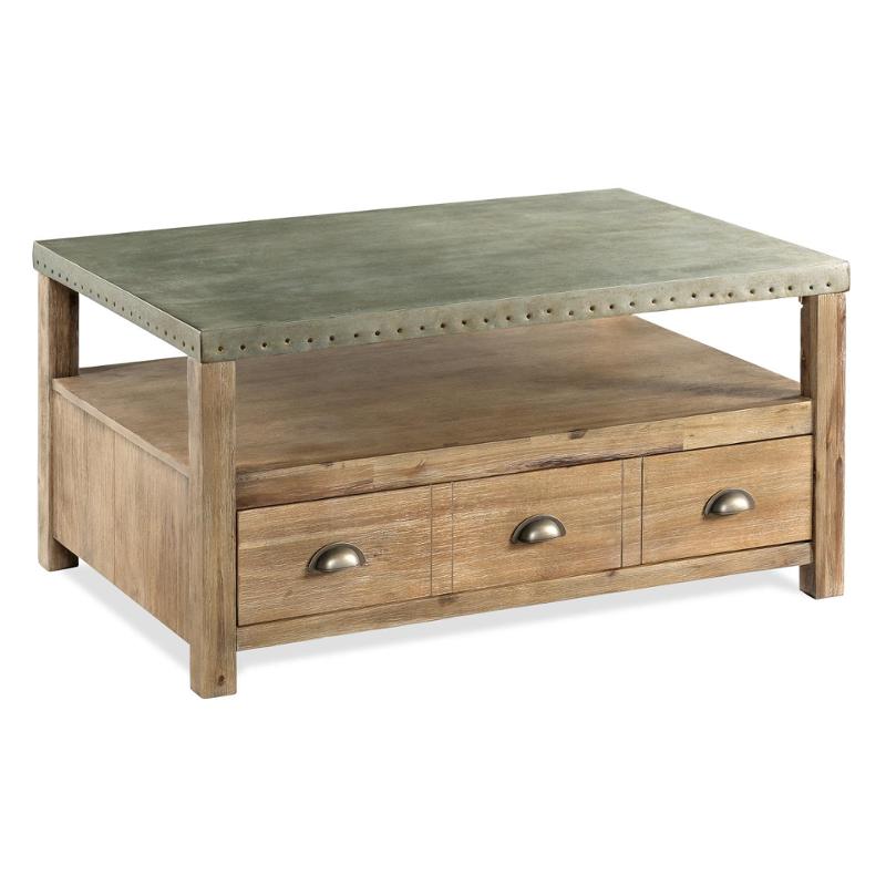 71102 Riverside Furniture Liam Living Room Furniture Cocktail Table