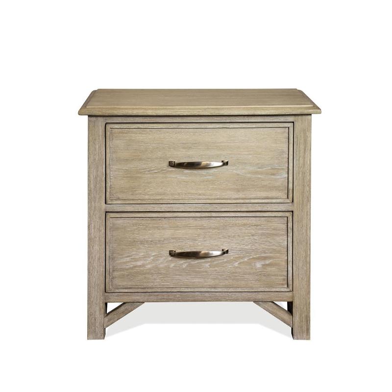 28469 Riverside Furniture Talford Natural Bedroom Furniture Nightstand
