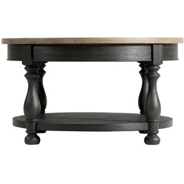 32301 Riverside Furniture Barrington Two Tone Living Room Furniture Cocktail Table