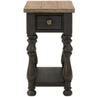 32312 Riverside Furniture Barrington Two Tone Living Room Furniture End Table