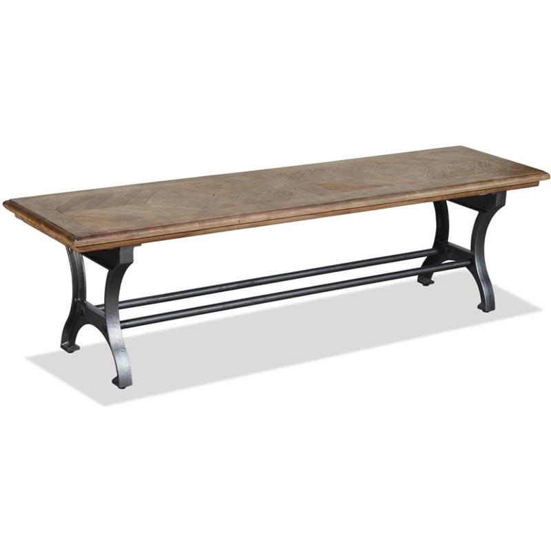 44857 Riverside Furniture Revival Dining Bench 1in