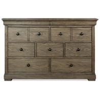 58760 Riverside Furniture Louis Farmhouse Bedroom Furniture Dresser