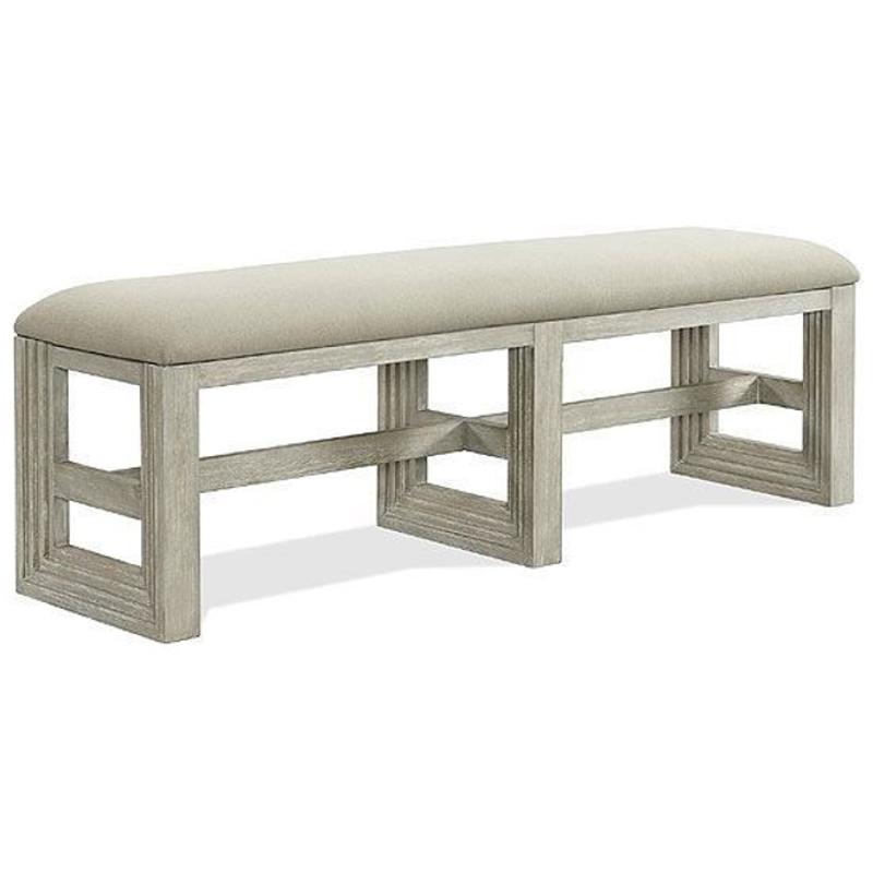 73444 Riverside Furniture Cascade Dining Room Furniture Benche