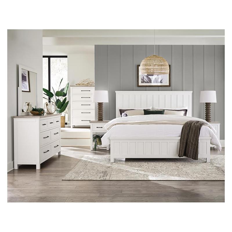37280 Riverside Furniture Cora Bedroom Furniture King Panel Bed
