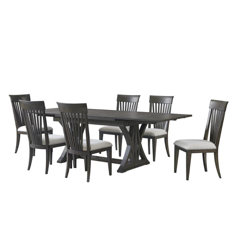 38250 Riverside Furniture Forsyth Trestle Dining Table