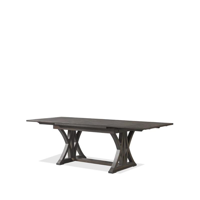 38250 Riverside Furniture Forsyth Trestle Dining Table