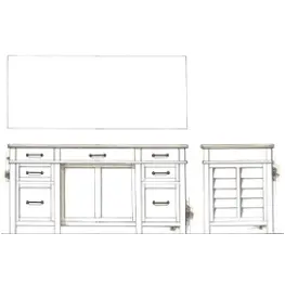 28631 Riverside Furniture Finn Home Office Furniture Desk