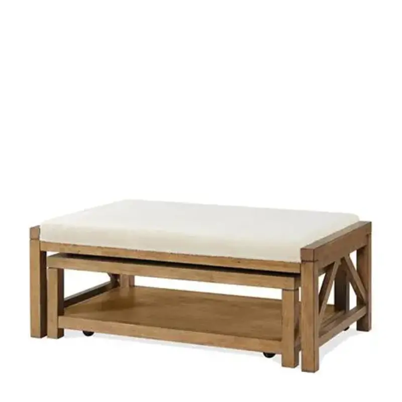 50501 Riverside Furniture Bozeman Living Room Furniture Cocktail Table