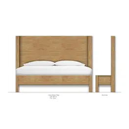91074 Riverside Furniture Davie Bedroom Furniture Bed
