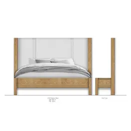 91080 Riverside Furniture Davie Bedroom Furniture Bed