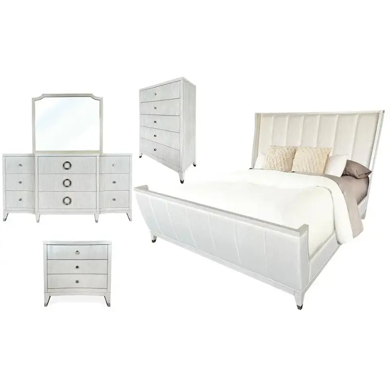 82580 Riverside Furniture Hepburn Bedroom Furniture King Bed