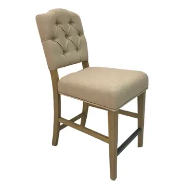 Riverside Furniture Davie Beige/Pale Oak Upholstered Side Chair