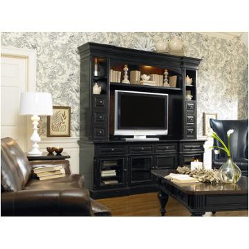 243-55-475 Hooker Furniture New Castle Ii - Black Home Entertainment Furniture Tv Console