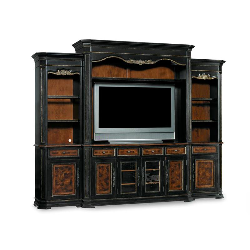 5029-70457 Hooker Furniture Grandover Home Theater 4 Pc Group