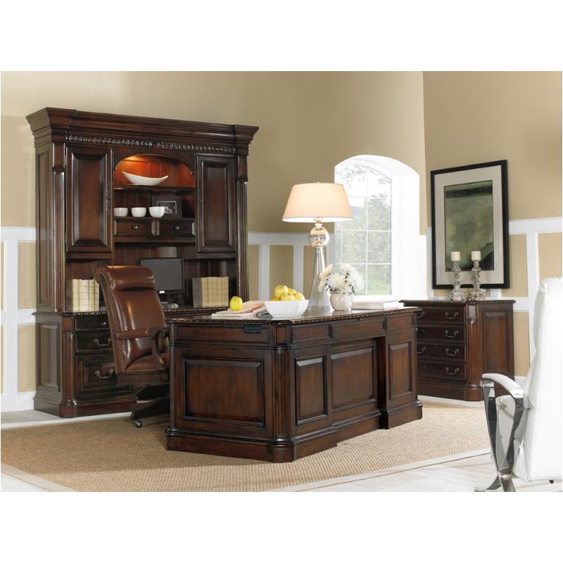 245-10-563 Hooker Furniture New Castle Ii - Brown Executive Desk