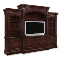 245-70-465 Hooker Furniture New Castle Ii - Brown Home Entertainment Furniture Tv Console