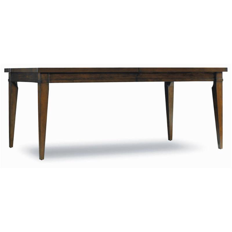 637-75-200 Hooker Furniture Abbott Place - Dark Cherry Dining Room Furniture Dining Table