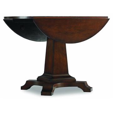 637-75-203 Hooker Furniture Abbott Place - Dark Cherry Dining Room Furniture Dining Table