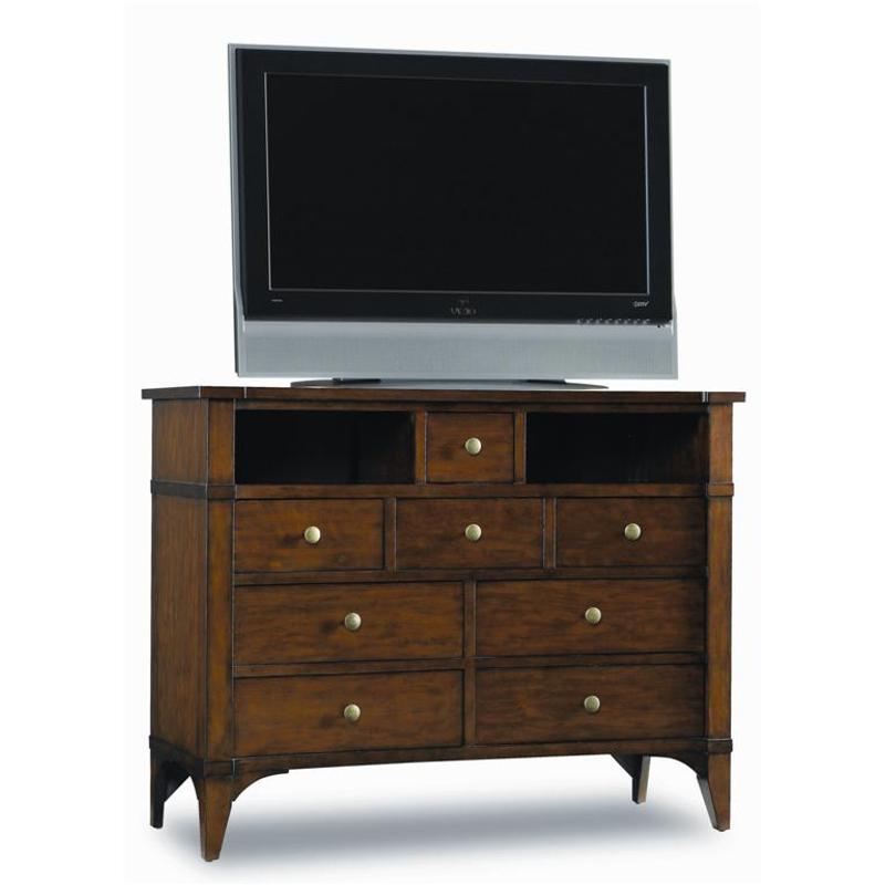 637-90-011 Hooker Furniture Abbott Place - Dark Cherry Bedroom Furniture Chest