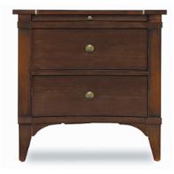 637-90-016 Hooker Furniture Abbott Place - Dark Cherry Bedroom Furniture Nightstand
