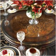 698-75-002 Hooker Furniture Beladora Dining Room Furniture Dining Table