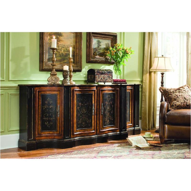967-50-001 Hooker Furniture Preston Ridge 87in Shaped Credenza