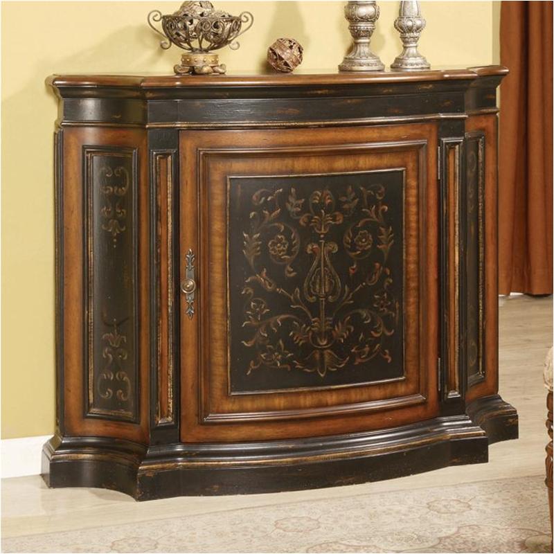 967-85-124 Hooker Furniture Tall Waisted Shaped One-door Chest