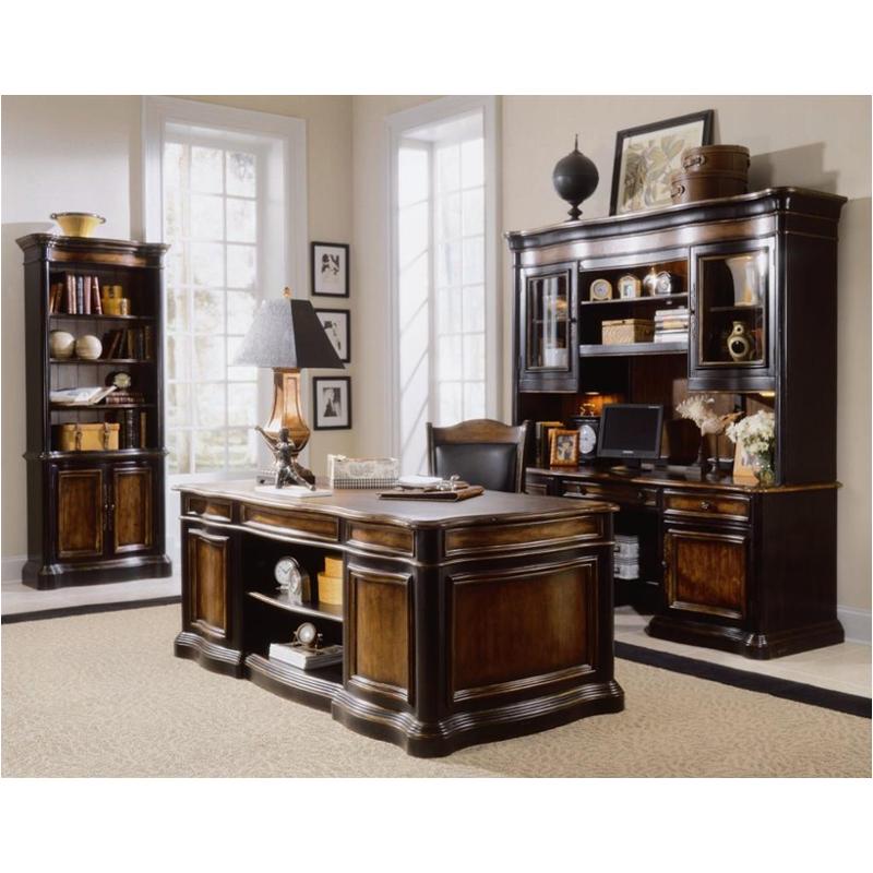 864-10-563 Hooker Furniture Executive Desk (leather Top)