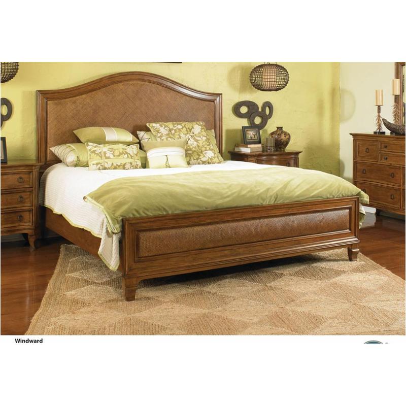 1125-91851 Hooker Furniture Windward Bedroom Queen Raffia Bed