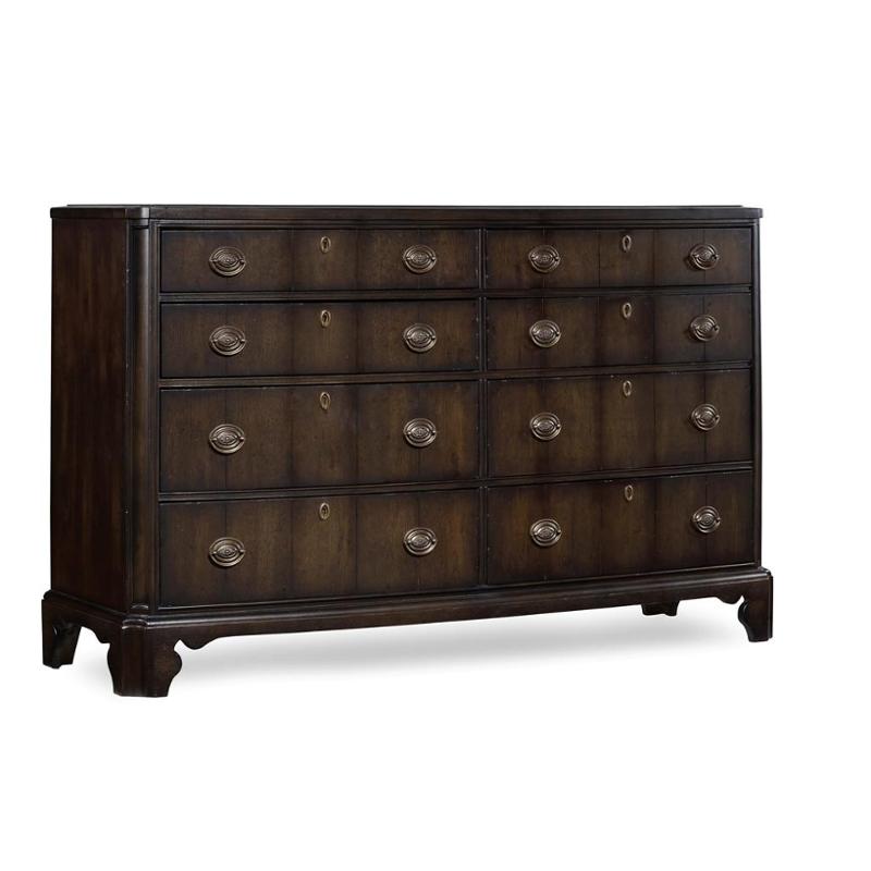5041-90002 Hooker Furniture Harbour Pointe - Bungalow Bedroom Furniture Dresser