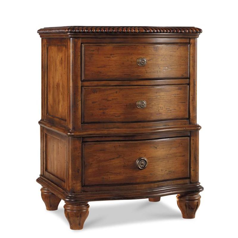 5059-90016 Hooker Furniture Primrose Hill - Villa Brown Bedroom Furniture Nightstand