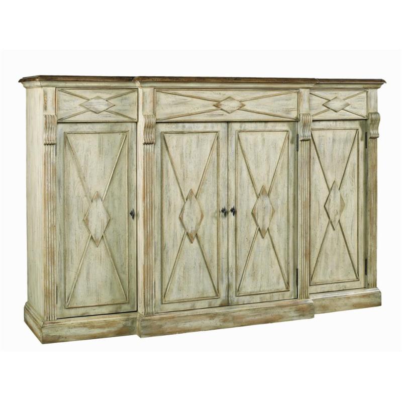 3002-85006 Hooker Furniture 4-door 3-drawer Credenza - Dune/drift