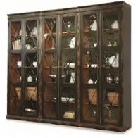 gonke975 【アンティーク調】木製 ガラス パーテーション 3黒② Dark Wall Curio Cabinet Antique Farmhouse