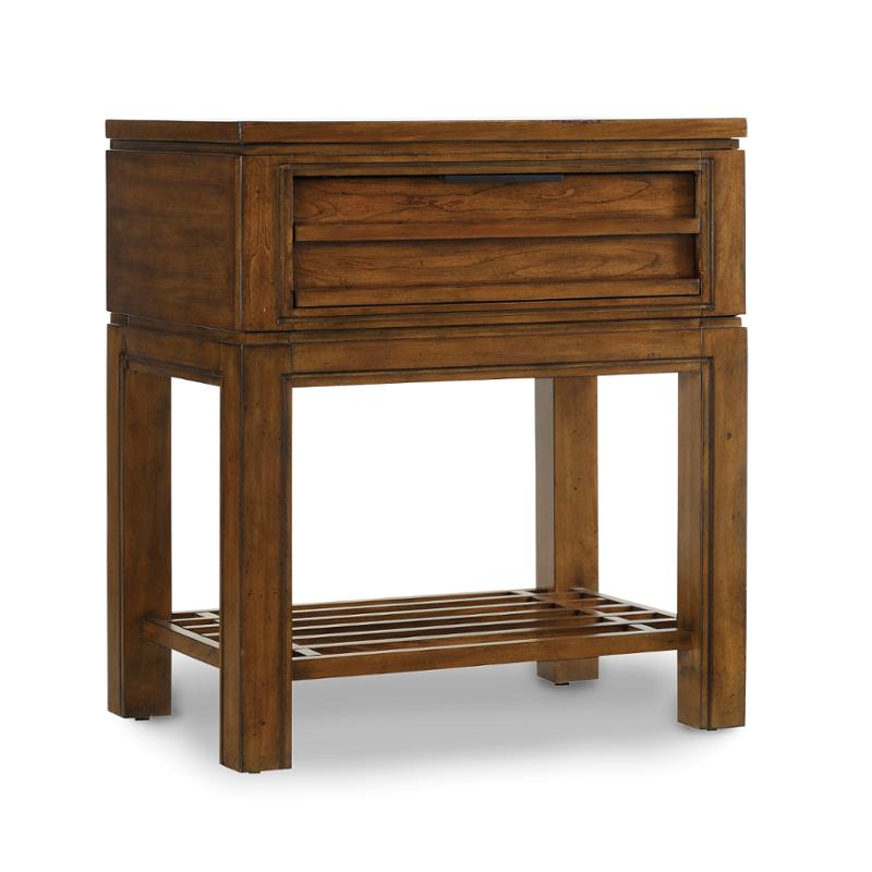 1043 91116 Hooker Furniture Chatham One Drawer Leg Nightstand