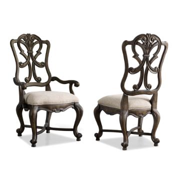 5070-75401 Hooker Furniture Rhapsody Dining Room Furniture Dining Chair