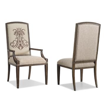 5070-75410 Hooker Furniture Rhapsody Dining Room Furniture Dining Chair