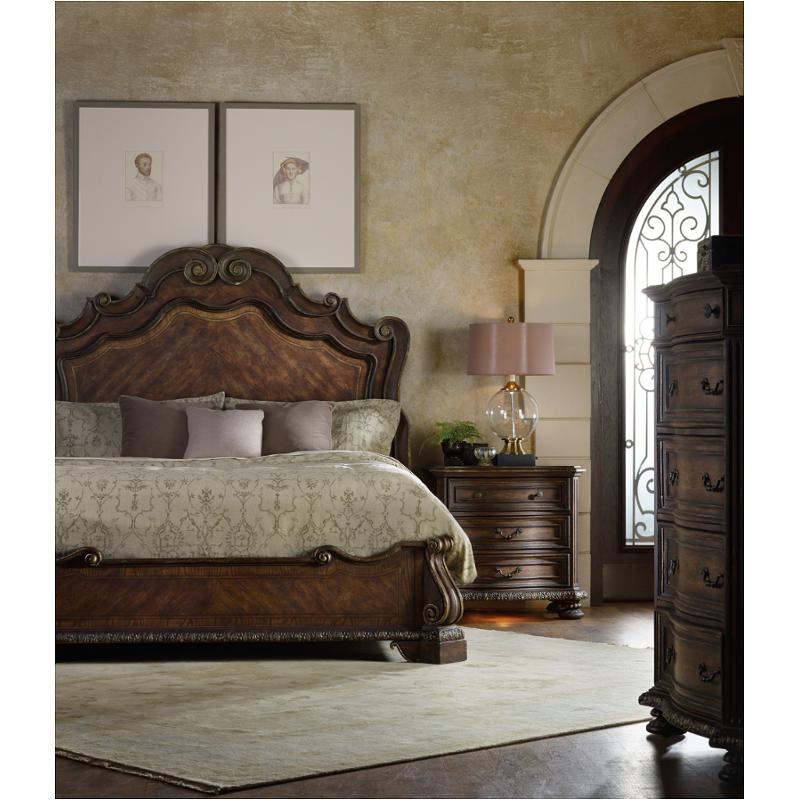 5091-90267 Hooker Furniture Adagio Bedroom Furniture Bed