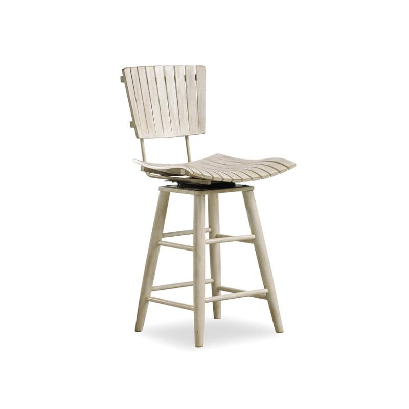 5325-75450 Hooker Furniture Sunset Point - Hatters White Dining Room Furniture Stool
