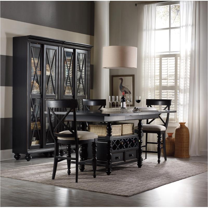 5305-75006 Hooker Furniture Beaufort House - Black Dining Room Furniture Dinette Table