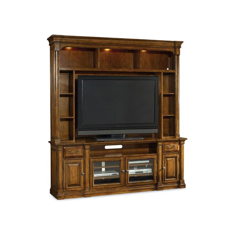 532355584 Hooker Furniture Entertainment Open Hutch (c)