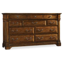 5323-90002 Hooker Furniture Tynecastle Bedroom Furniture Dresser